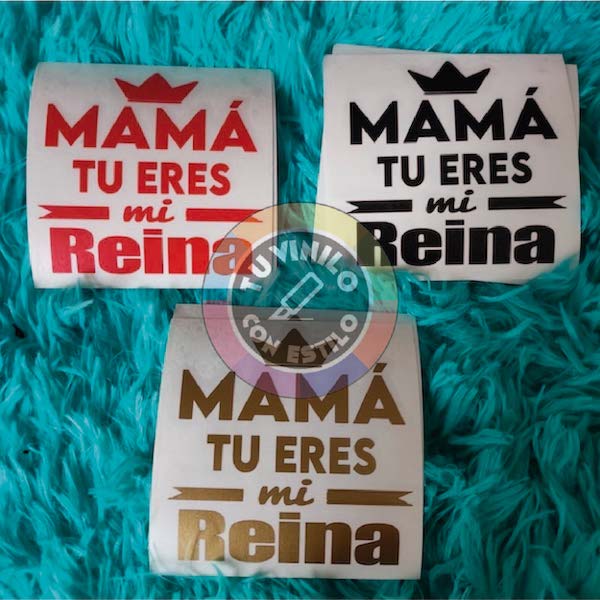 Vinilo decorativo personalizado Día de la Madre